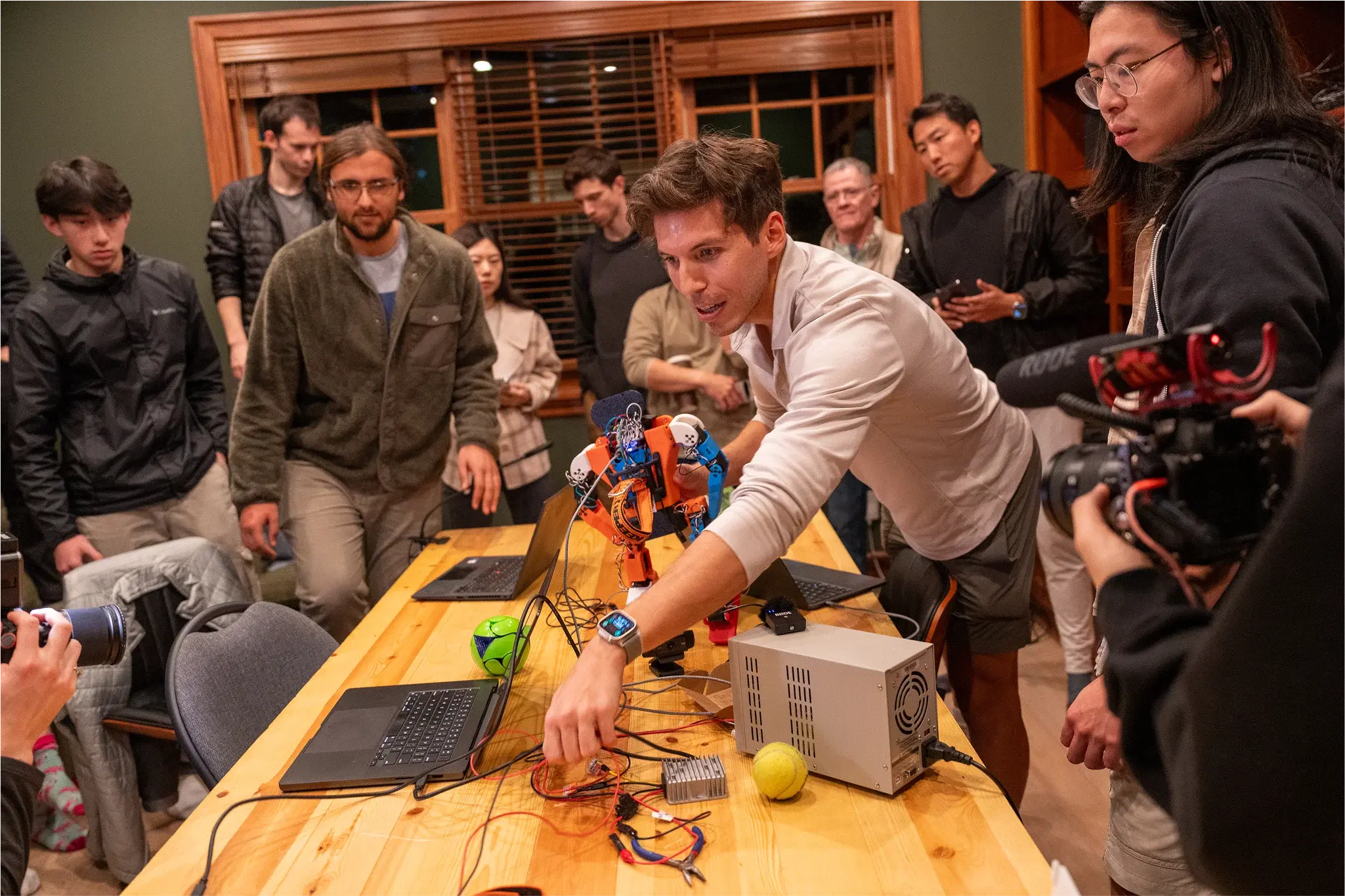 Hackathon demos at K-Scale Labs
